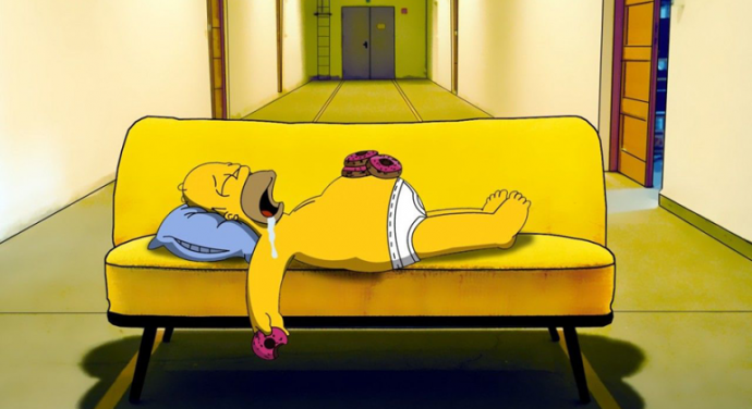 Homer-Simpson-on-a-couch